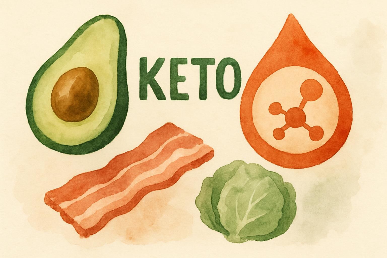 Ilustracja artykułu o wpływie diety ketogenicznej na cholesterol — LDL, ApoB, triglicerydy, LMHR