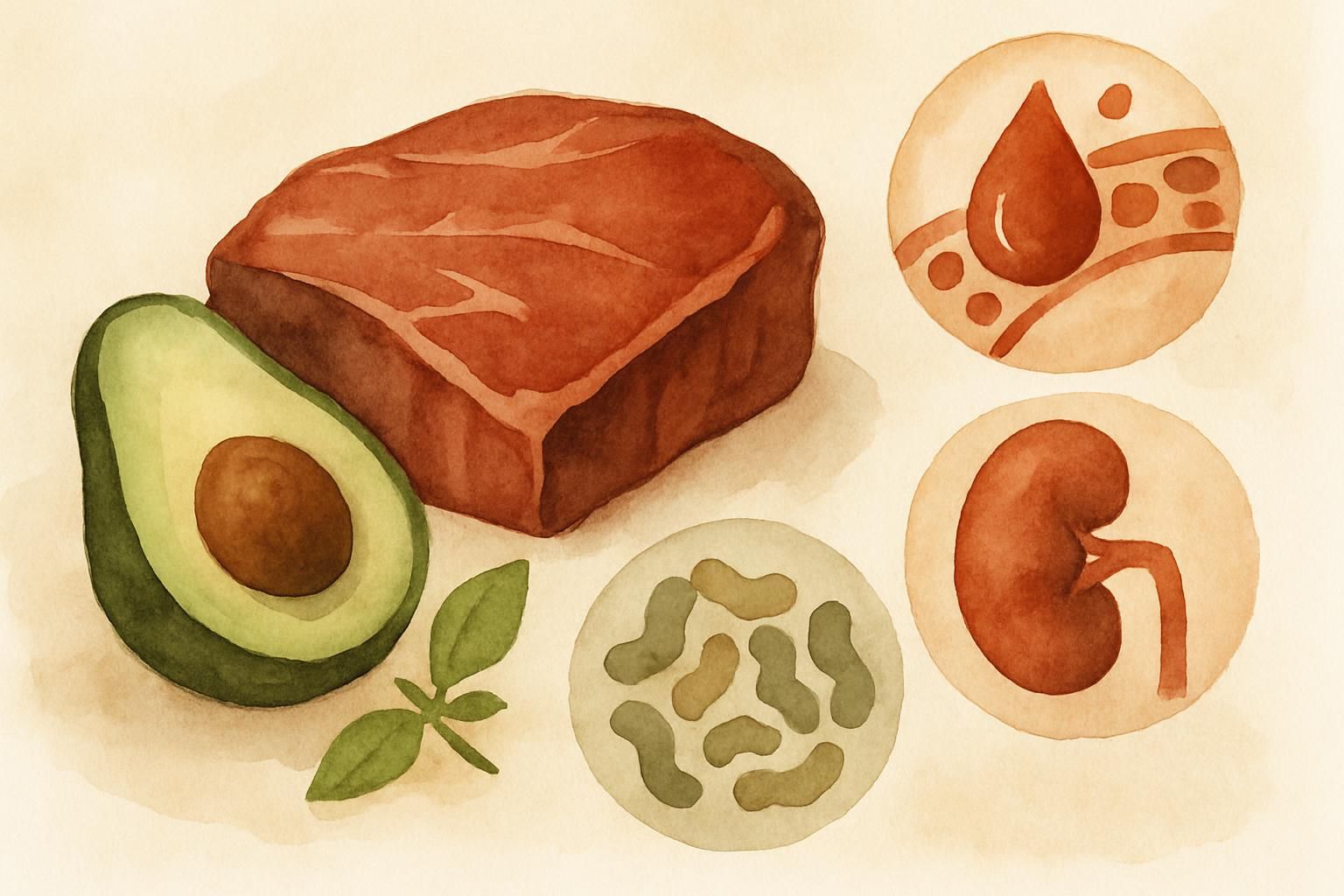 Ilustracja artykułu: Ukryte koszty diety keto — co mówią najnowsze badania