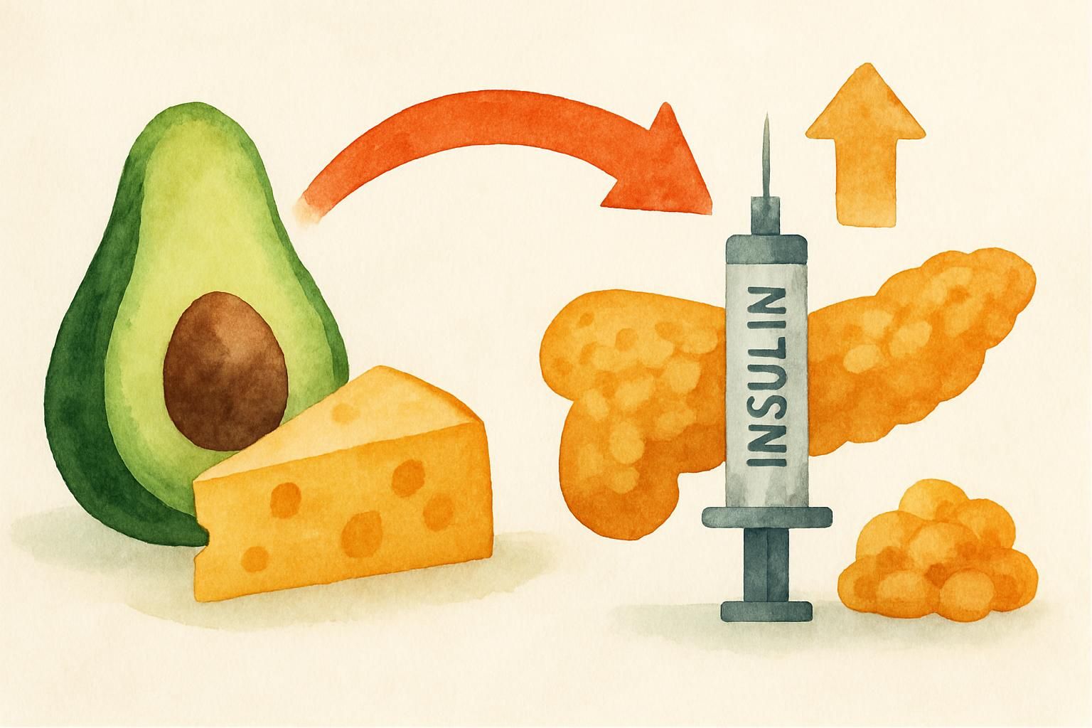 Ilustracja artykułu: Keto a insulinooporność — HOMA-IR, mechanizmy, badania kliniczne