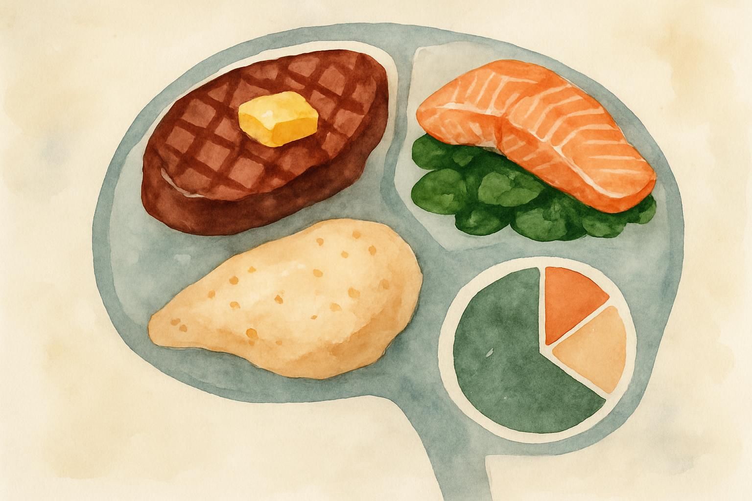 Ilustracja artykułu: Keto obiad — 10 szybkich przepisów opartych na nauce