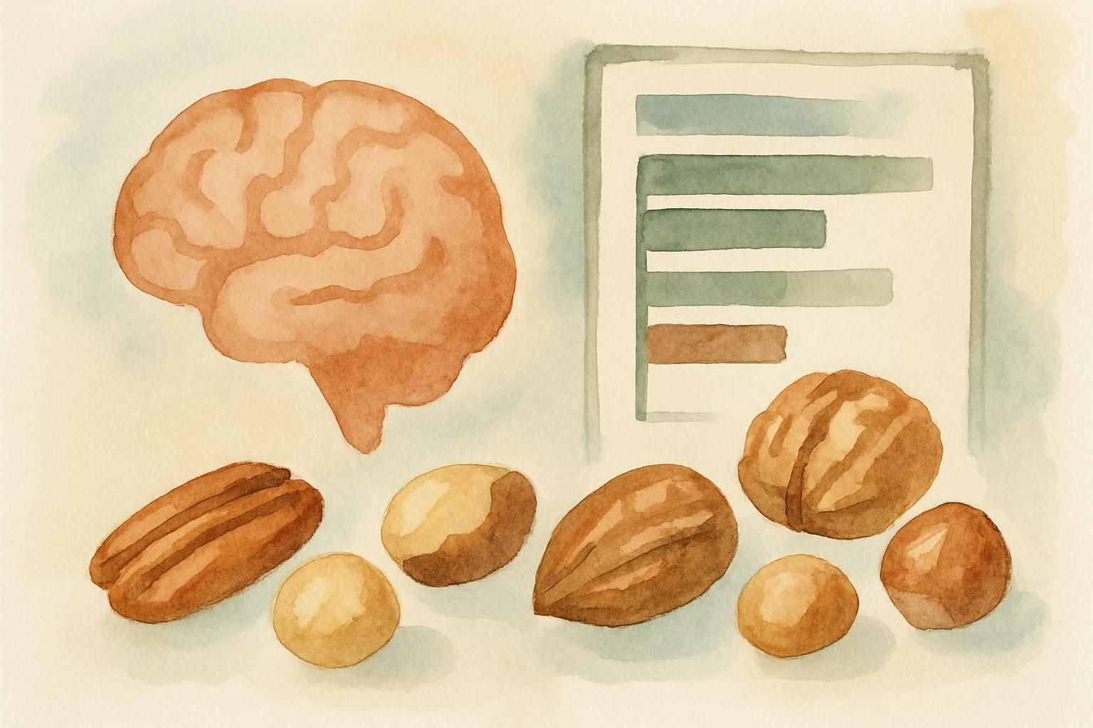 Ilustracja artykułu: Orzechy na keto — ranking, tabela węglowodanów, badania