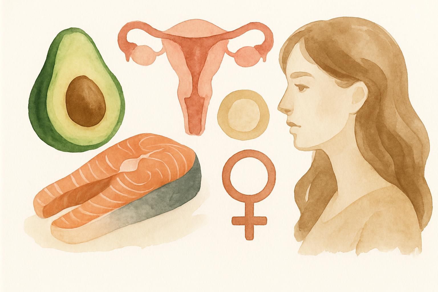 Ilustracja artykułu o wpływie diety ketogenicznej na PCOS i hormony kobiece