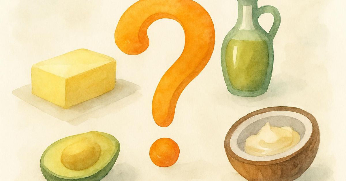 Tłuszcze na keto — które wybierać? Masło, oliwa, kokosowy, smalec