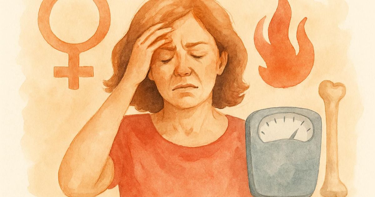 Keto a menopauza - hormony, uderzenia gorąca, masa ciała po 50