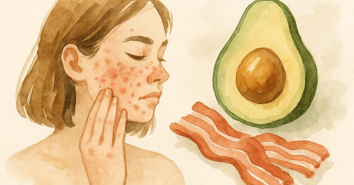Keto a skóra — trądzik, łuszczyca, egzema, IGF-1