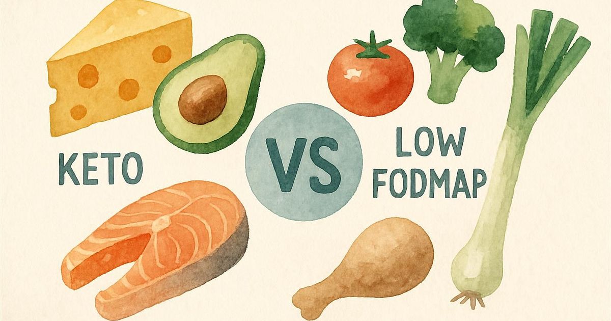 Dieta ketogeniczna a Low FODMAP - Porównanie