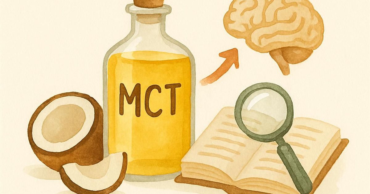 Olej MCT - kompletny przewodnik naukowy
